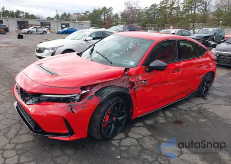 2025 Honda Civic Type R z USA, uszkodzony, nr VIN JHMFL5G41SX003778